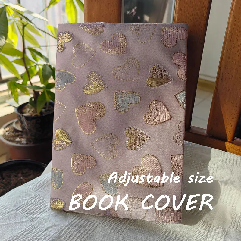 

Peach Heart Pattern，A5 Or Customizable Size Adjustable Book Cover