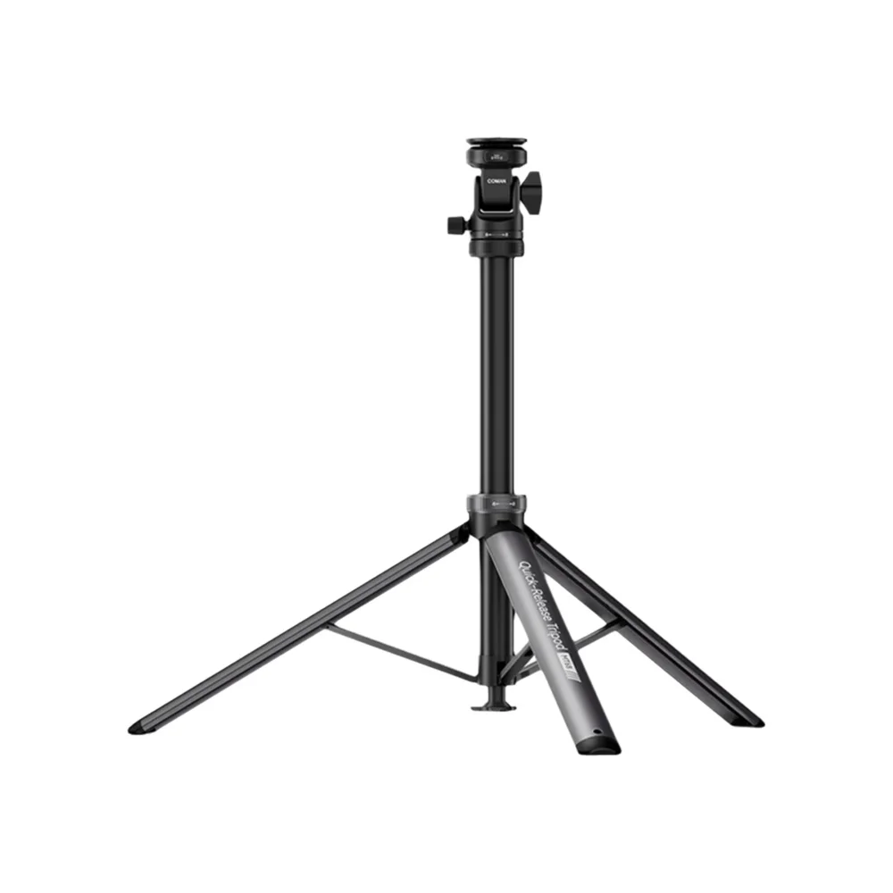 Statyw oświetleniowy COMAN MT68 z szybkozłączką, rozkładany jednym kliknięciem, do lamp fotograficznych, statyw do lustrzanek cyfrowych, 7 sekcji, rozszerzalny do 2,12 m, aluminiowy. — zdjęcie produktu 7