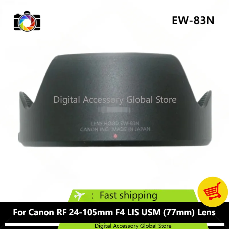

New Original Front Hood EW-83N Parts For Canon RF 24-105mm F4 LIS USM (77mm) Camera Lens