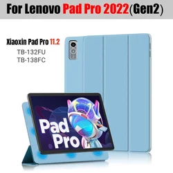 Funda magnética para tableta inteligente, cubierta para Lenovo Tab P11 Pro Gen 2 DE 11,2 pulgadas, TB132FU, TB138FC, Xaioxin Pad Pro 2022