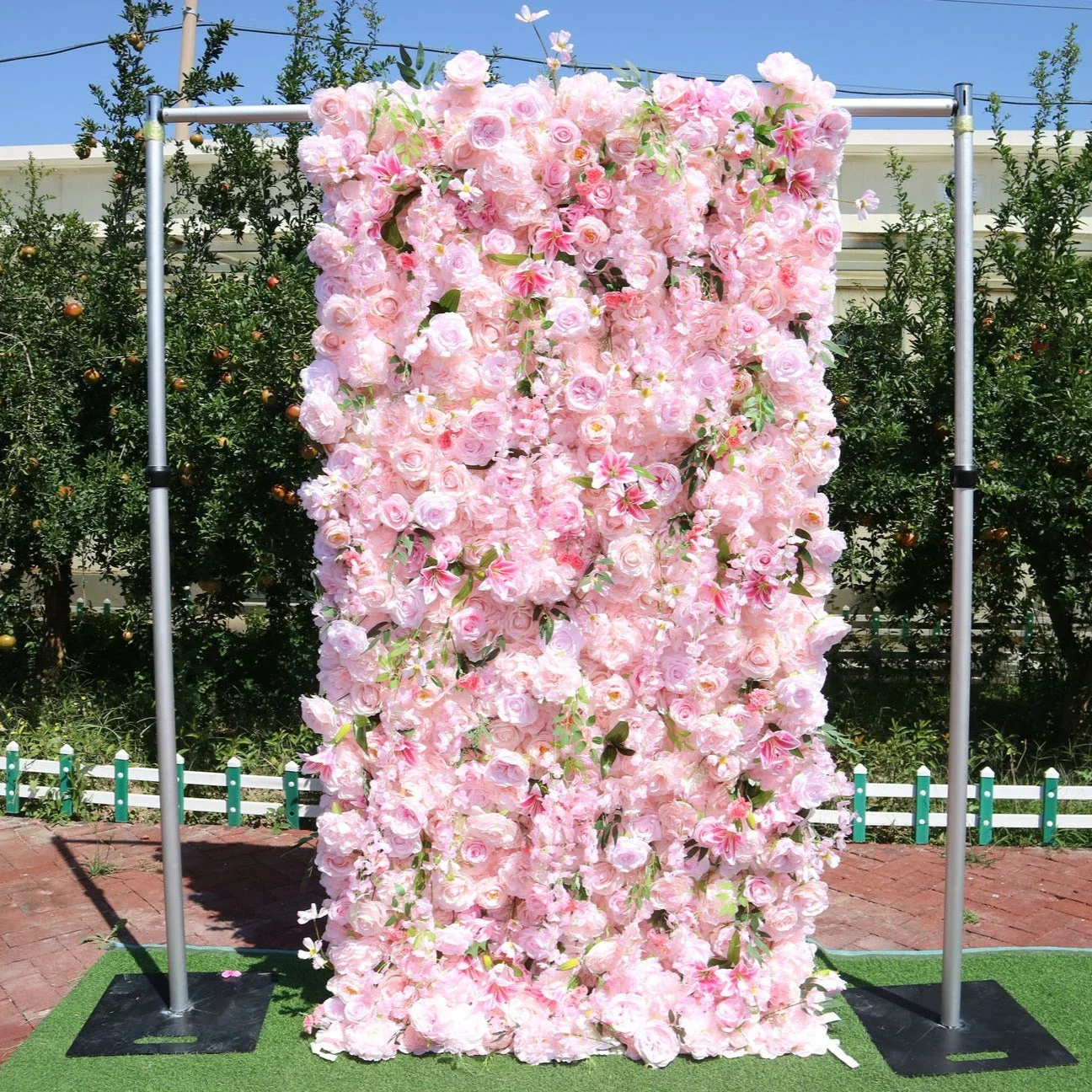 سلسلة رويال: جدار زهور الورد ا - مراجعة Flower Wall Panel وسعره