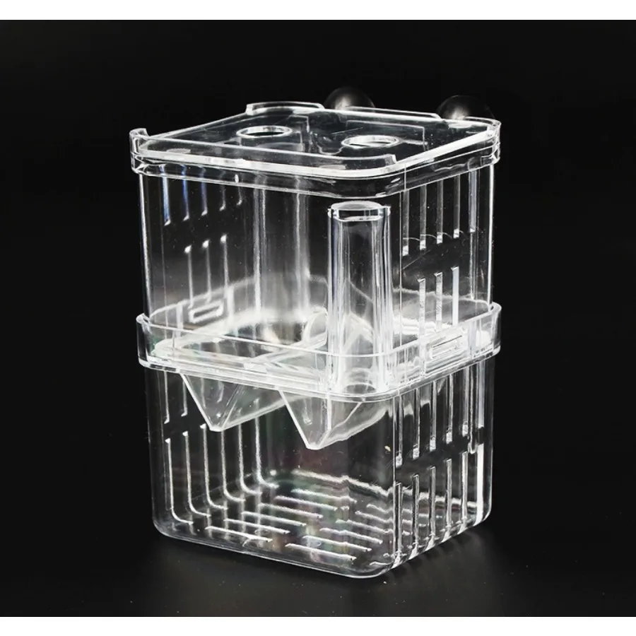 Aquarium isolation box Guppy breeding box artifact Hatching box Small fish fry acrylic floating brood female fish