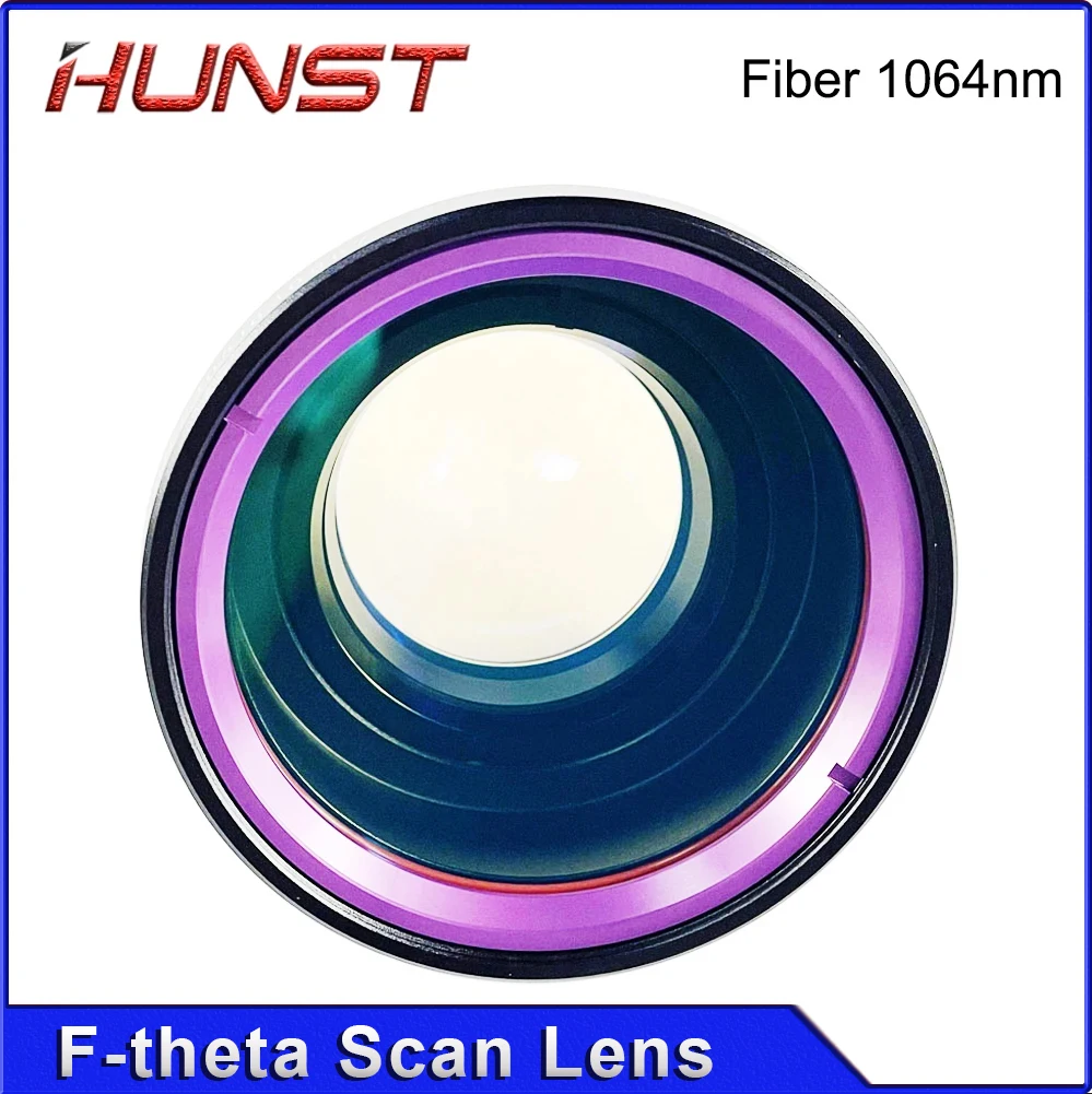 HUNST -F-theta Scanning Lens JGSL-1064nm Field Lens 50-400mm F80-525mm For Fiber Laser Marking Machine Accessories
