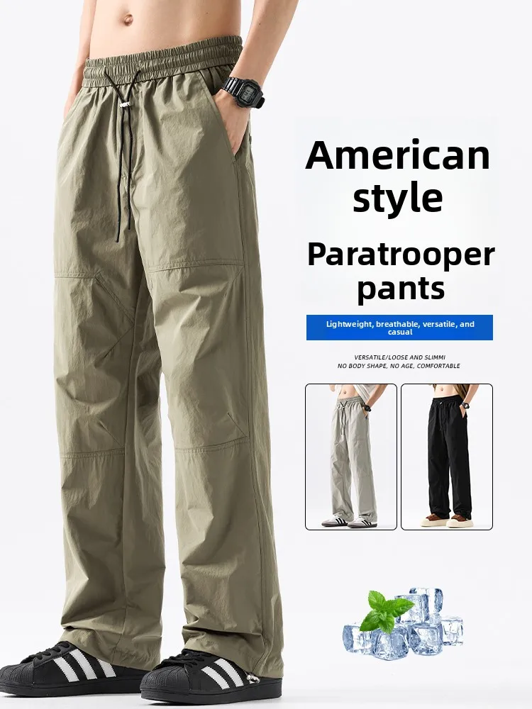 

Удобные прямые рабочие брюки, мужские осенне-зимние тонкие американские функциональные брюки десантника, повседневные Faion Ci Sle