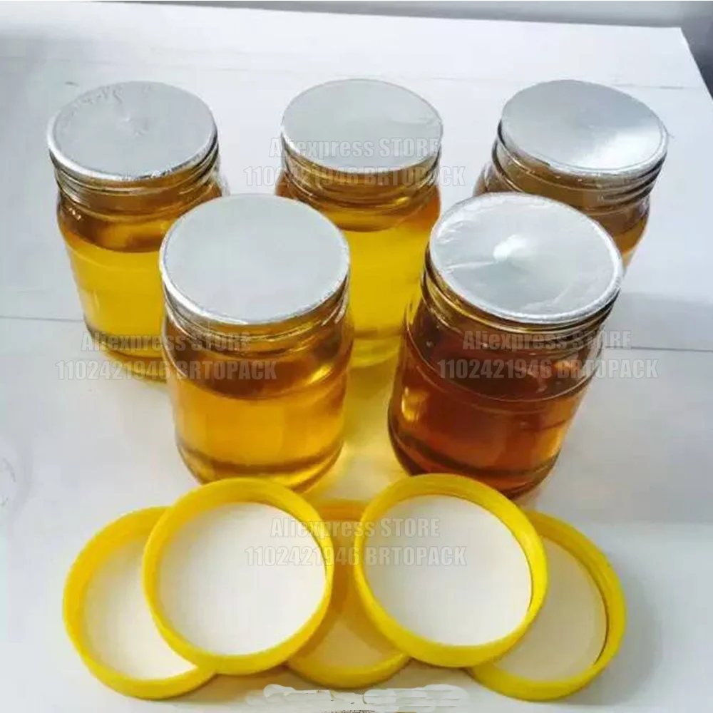 Aluminium Foil Induction Cap Pet film Heat Sealing Liner For Glass PET PP HDPE Cosmetic Bottle