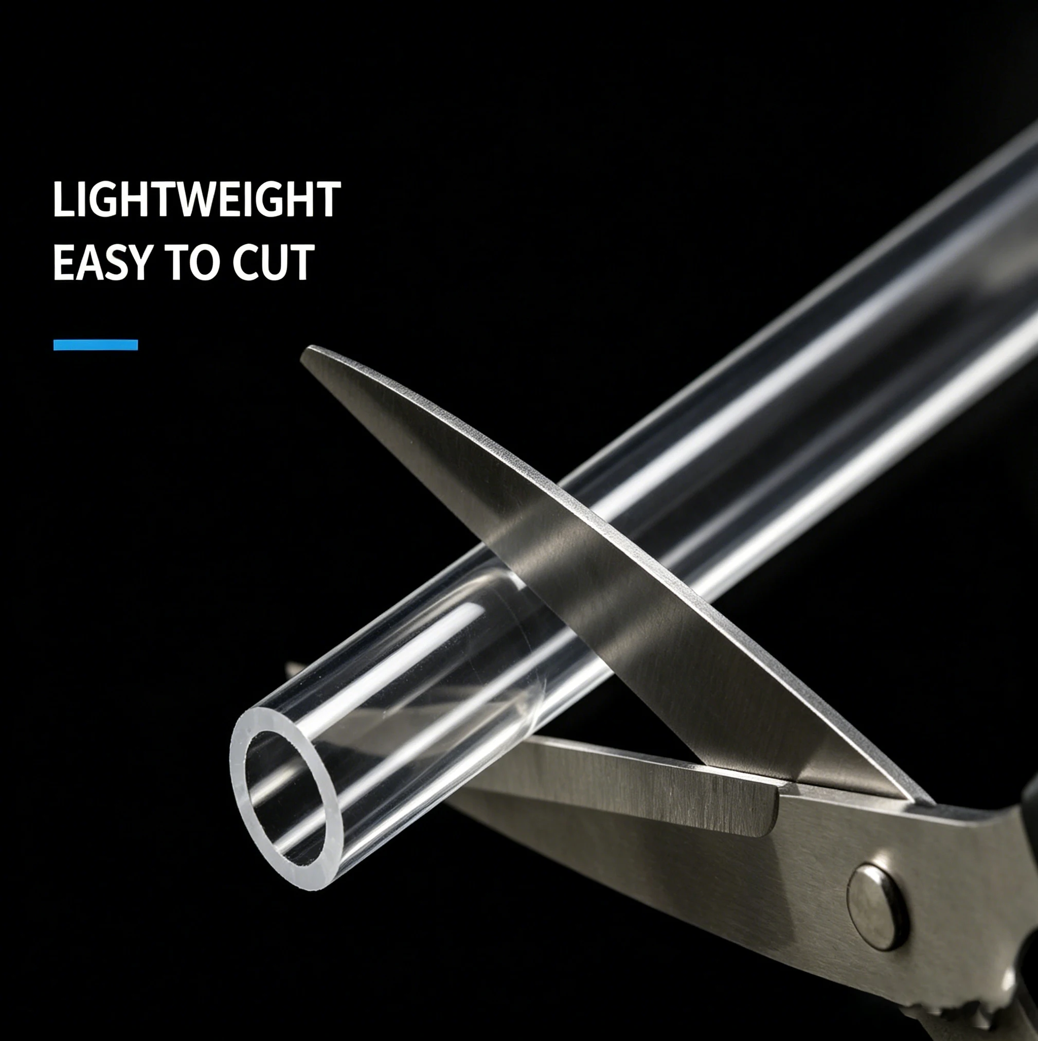 1/2/3/5M Transparent PVC Pipe ID 2-25mm High Transparent Wear-Resistant Flexible Pressure Resistant