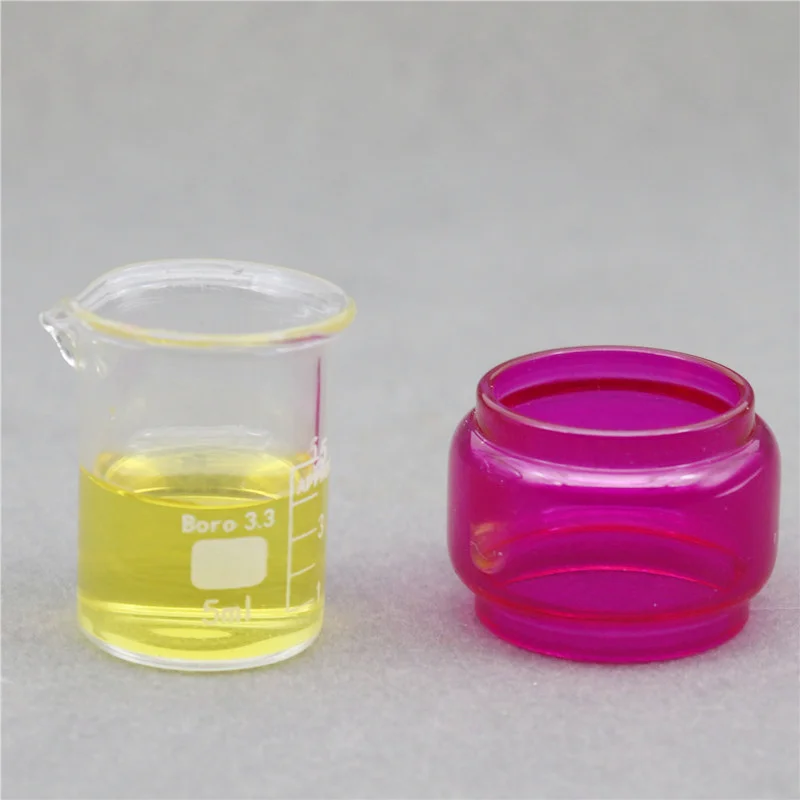 FA TUBE ID21.5H24mm 2PCS Measuring Cup Colored GLASS for Stick TFV12 PRINCE TF-RTA G4 X T E-Priv 3 Mesh 24