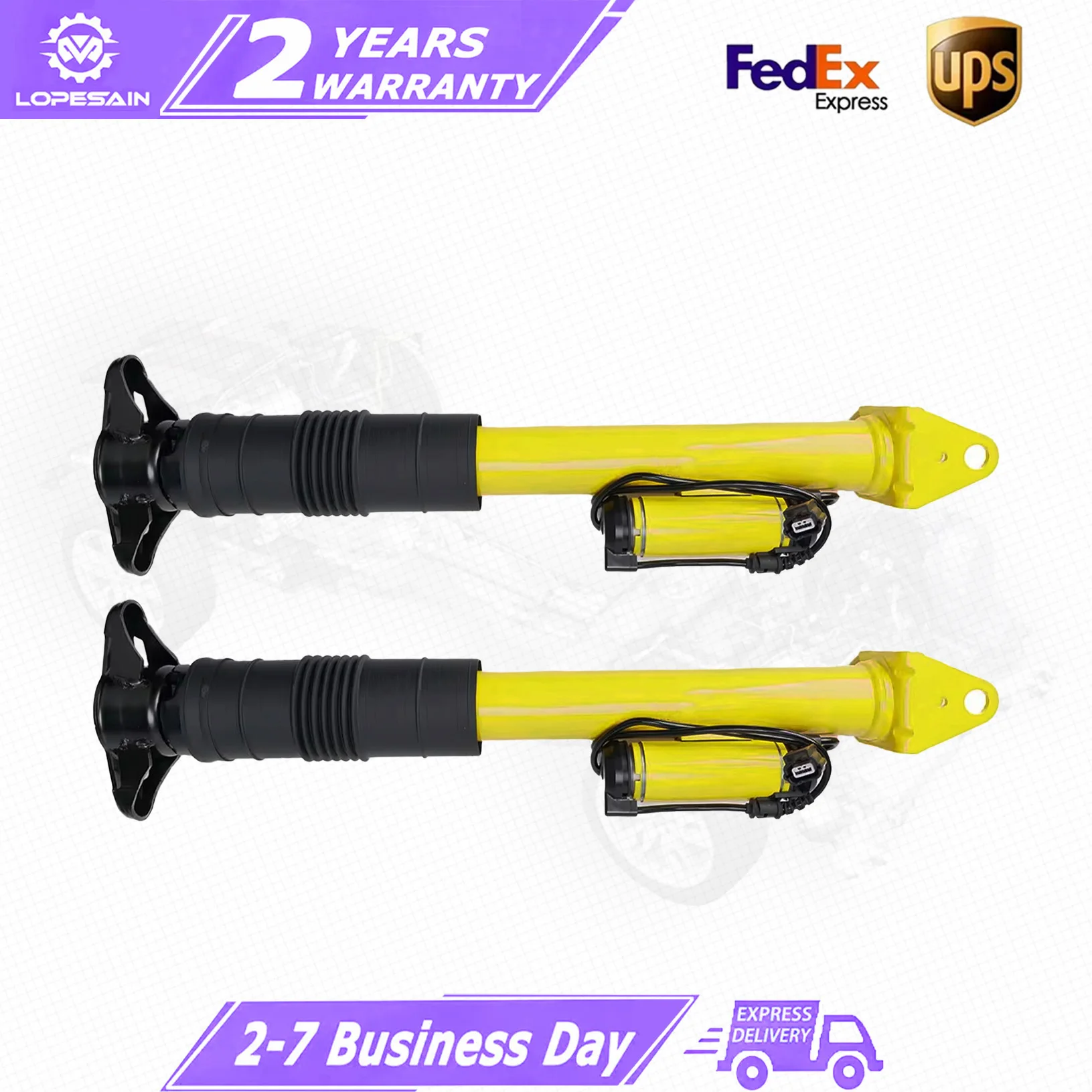 Pair For Front Rear Right/Left Shock Strut Electric For Jeep Grand Cherokee SRT Overland 2012-15 68139503AB 68139503AB