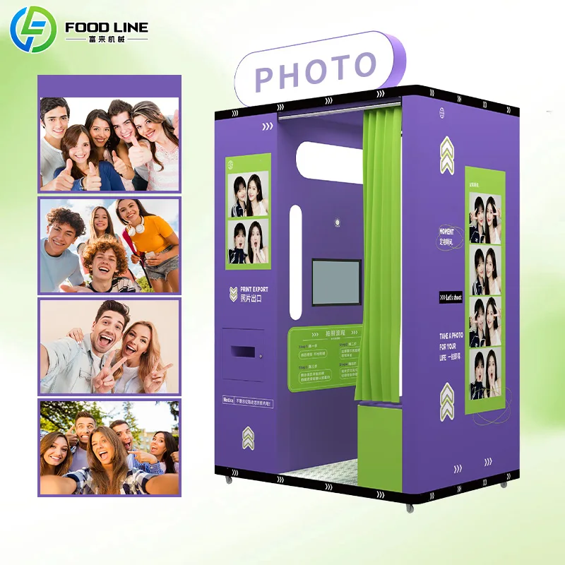 Instant Print Selfie Station Touch Screen Camera Printer Party Event Instant Print Photo Booth Customized