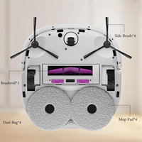A13I For Eureka J12 Ultra Vacuum Cleaner Main Side Brushes Hepa Filters Mop Pads Dust Bags Replacement Parts