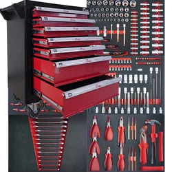 RT Workshop Professional Heavy Duty Mechanical Storage Garage Metal 7 Drawer Steel Roller Tool Cabinet