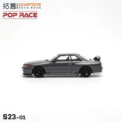 **Preorder**XCartoys x Pop Race 1:64 R  32 Gray Diecast Model Car