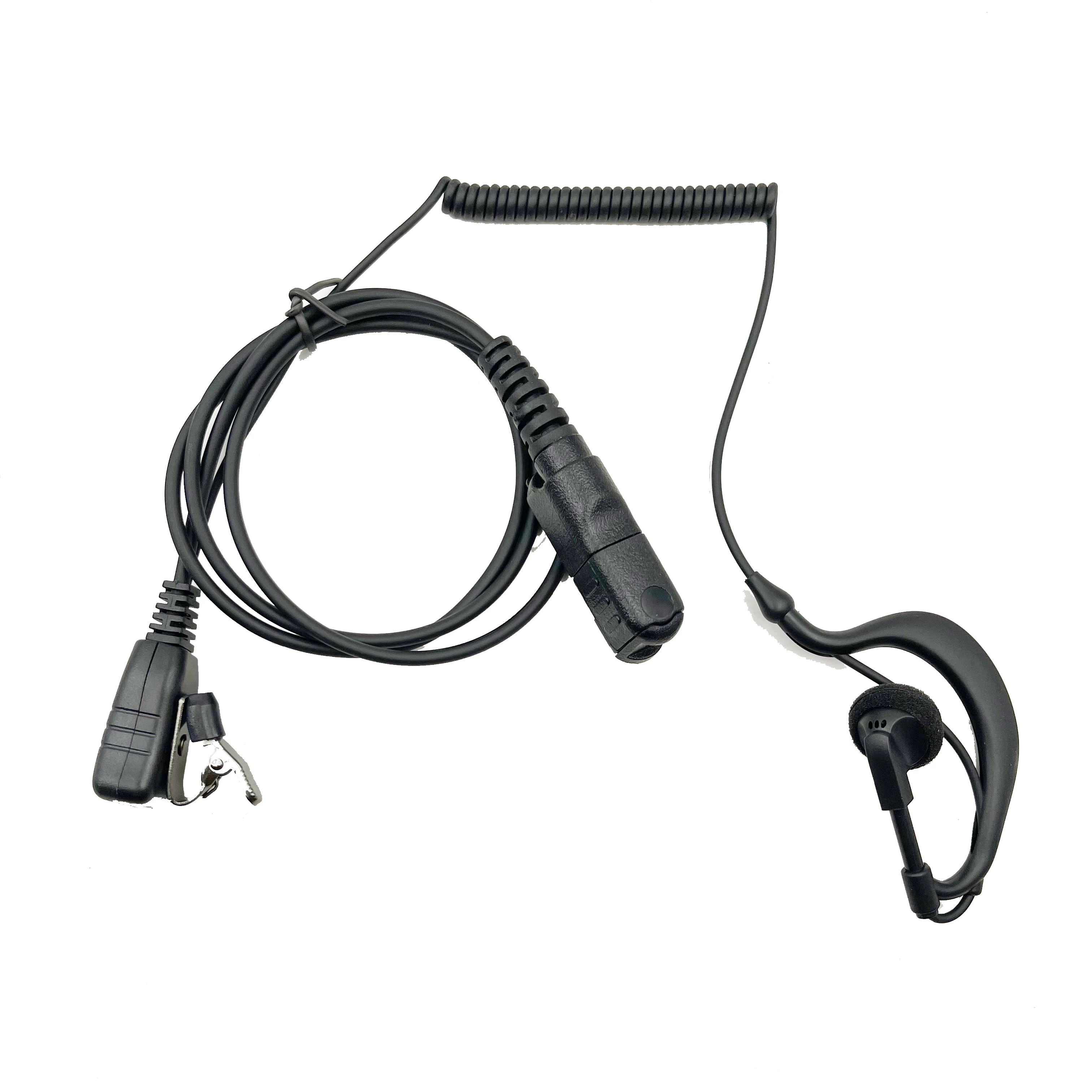 Oortelefoon Mic Ptt Headset Voor Motorola Radio Dp2400 Dp2600 Xir P6600 P6608 P6620 E8600 Mtp3150 Mtp3500 Tweeweg Radio Oortelefoon