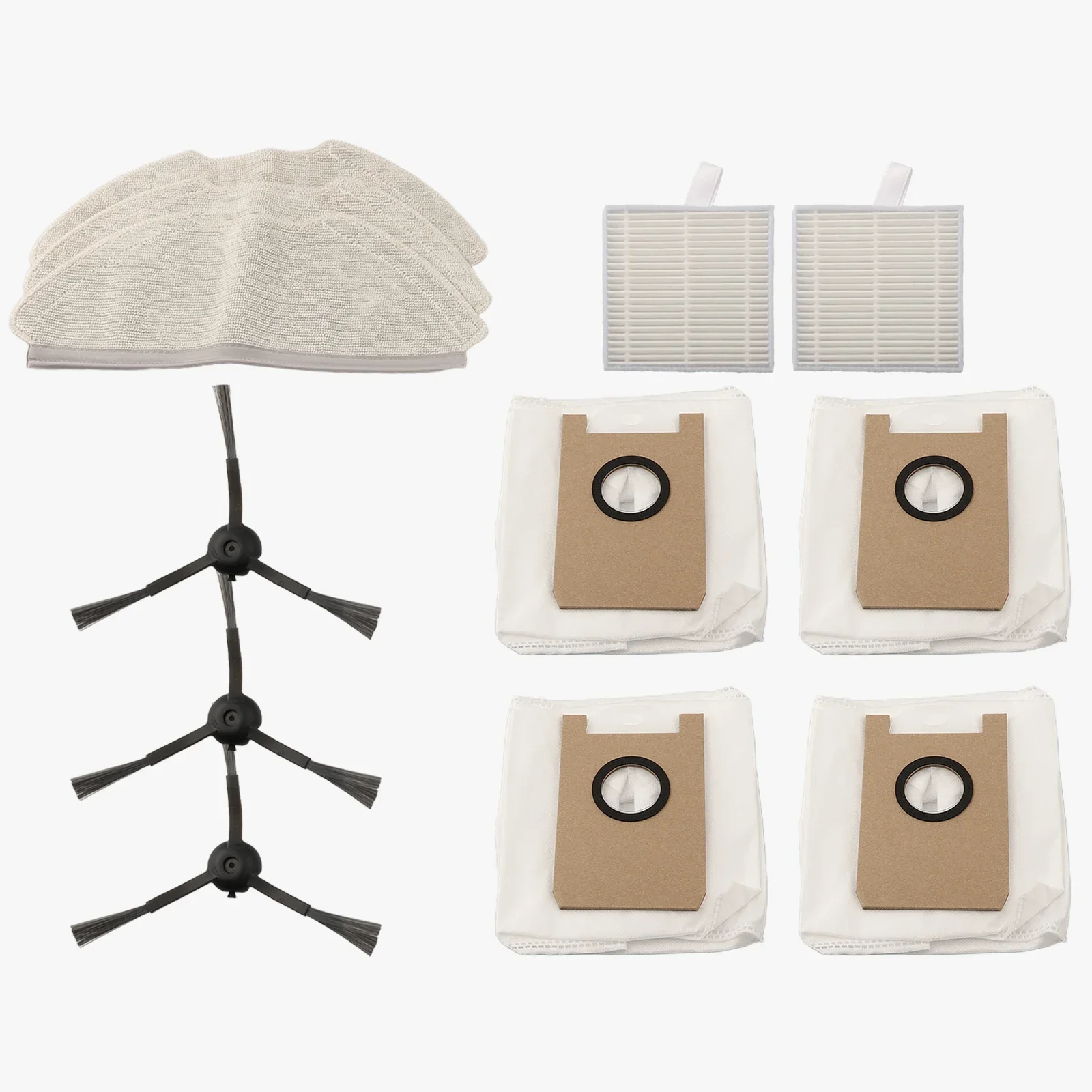 

Daily Cleaning Rag 29.2*11.8cm Sweeping Robot Parts Efficient Dust Collection Solutions 12 Piece Set Fine Dust Filter