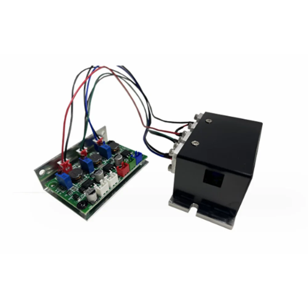 Módulo Laser a Cores RGB, TTL + Analógico, Laser de Palco, 5W, 445nm, 525nm, 638nm