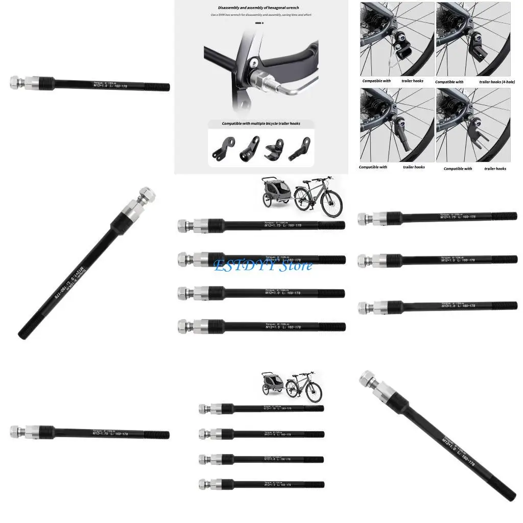 

G6DE Light weight Bike Hub Skewer Fast Installation Tool Bicycles Wheel Fastener Tool