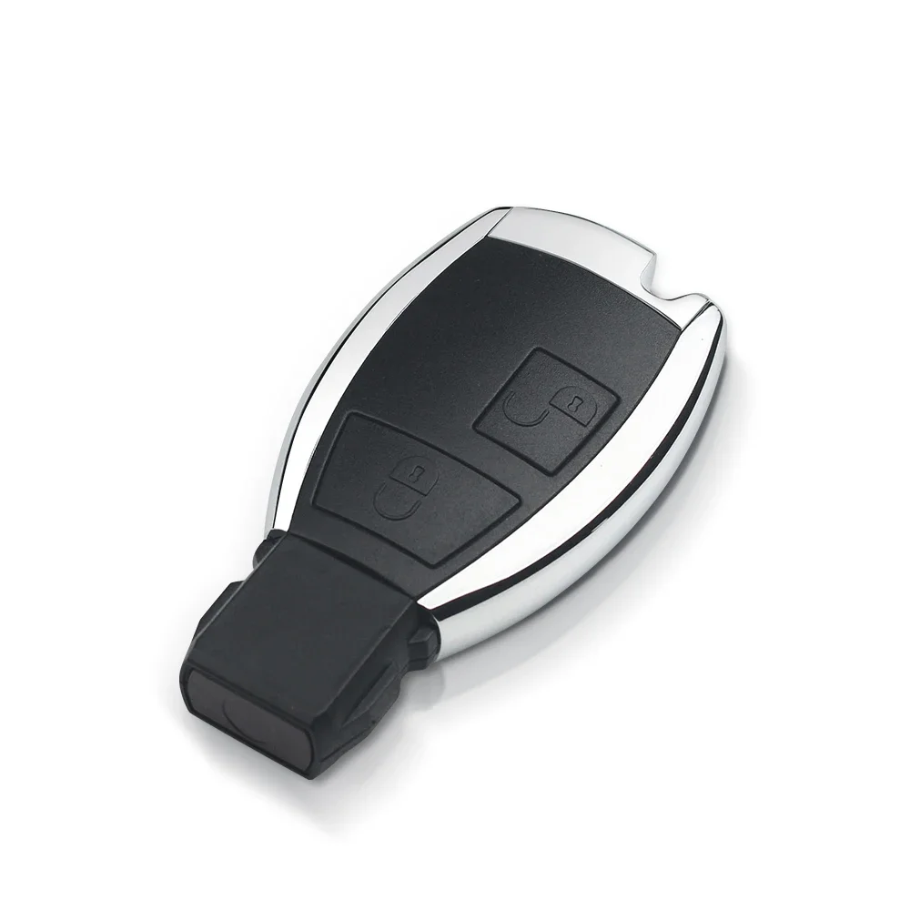 KEYYOU-carcasa de llave remota inteligente, carcasa de mando a distancia modificada, 2/3/4 botones, para mercedes-benz B, C, E, ML, S, CLK, CL,