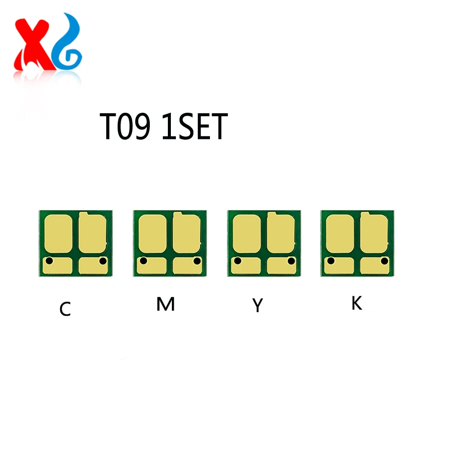 Chip de cartucho de tóner 7,6 K 5,9 K T09 para Canon imageCLASS X C1127iF i-SENSYS X C1127i C1127iF C1127P imageCLASS MF1127C X LBP1127C