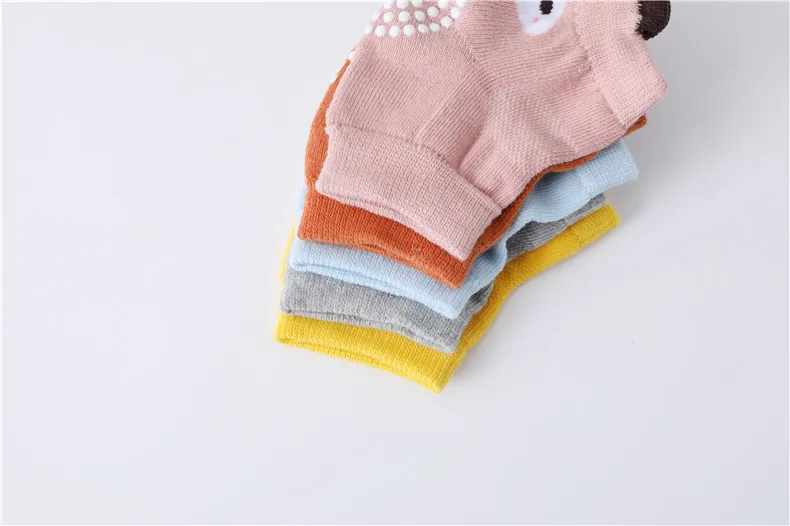 0-3 Jahre Baumwolle Baby Knie Pad Mädchen Jungen Anti-rutsch Knie Pads Neugeborenen Schutz Krabbeln Ellenbogen Kissen kind Leging Kniescheiben – Detail 3