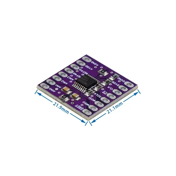 ADS1220 ADS1120 ADC SPI low-power 24 bit 16 bit analog-to-digital converter