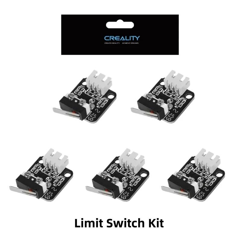 

Creality Original X/Y/Z Axis End Stop Limit Switch 3Pin N/O N/C Easy To Use Micro Switch,for CR10/Ender-3 Series 3D Printer Part