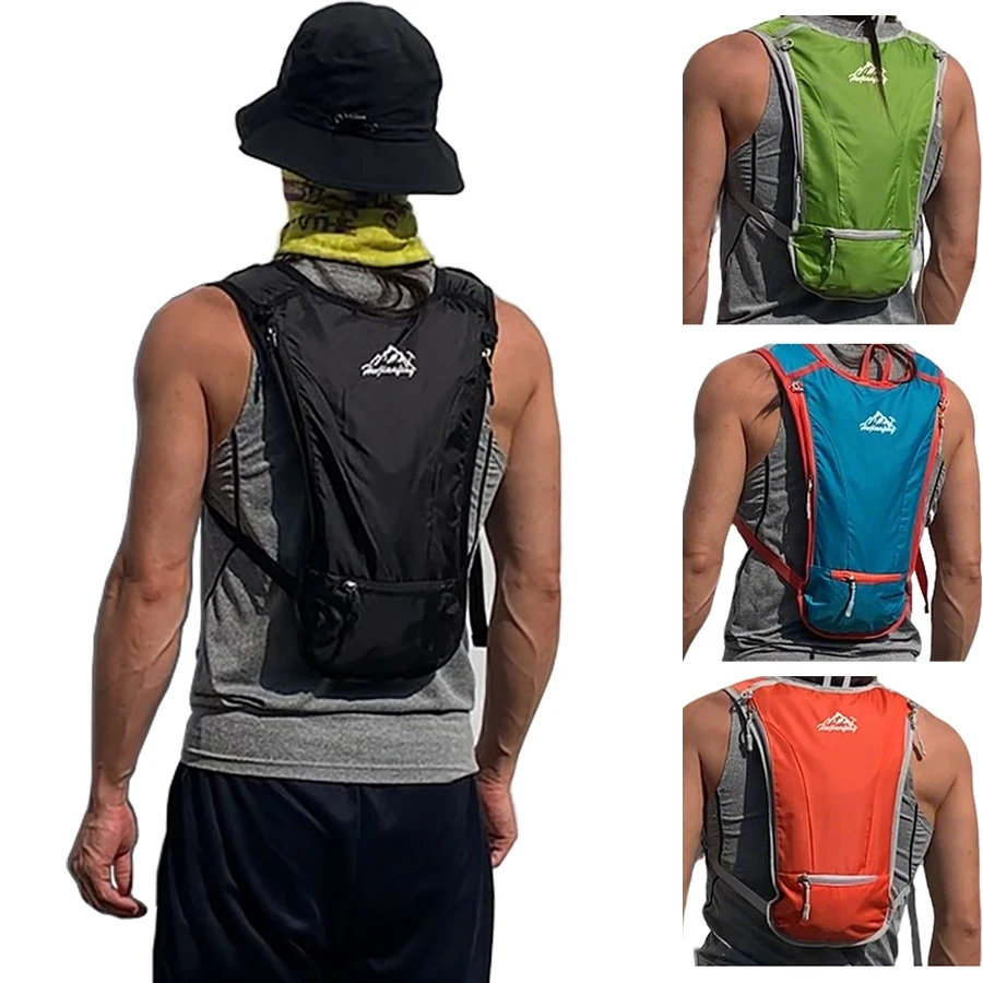 Bicycle Bike Cycling Backpack Day Pack Water Bag Storage Knapsack Trail Running Climbing Jogging Hydration Bladder Rucksack