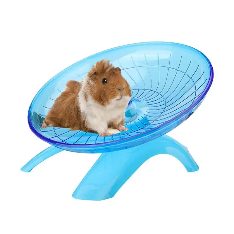 

Wheel for Hamster Super-Silent Running Wheel for Hamsters Flying Saucer Gerbil Wheel 7 Inch Acrylic Running Wheel for Gerbils