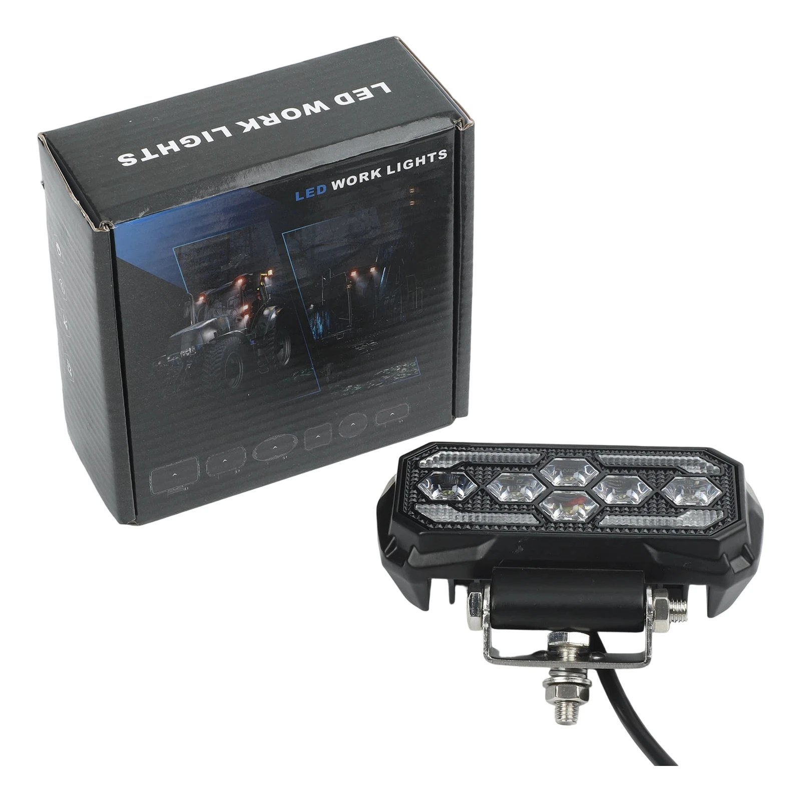 

Off-road Driving Aluminum Shell LED Work Light Off-Road Light 3000LM Brightness 30W LED Power Aluminum Housing