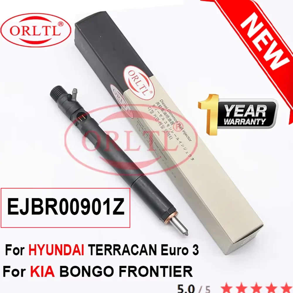 

ORLTL EJBR00901Z Common Rail Diesel Fuel Injector 0901Z Nozzle for HYUNDAI TERRACAN and for KIA BONGO FRONTIER,Euro 3
