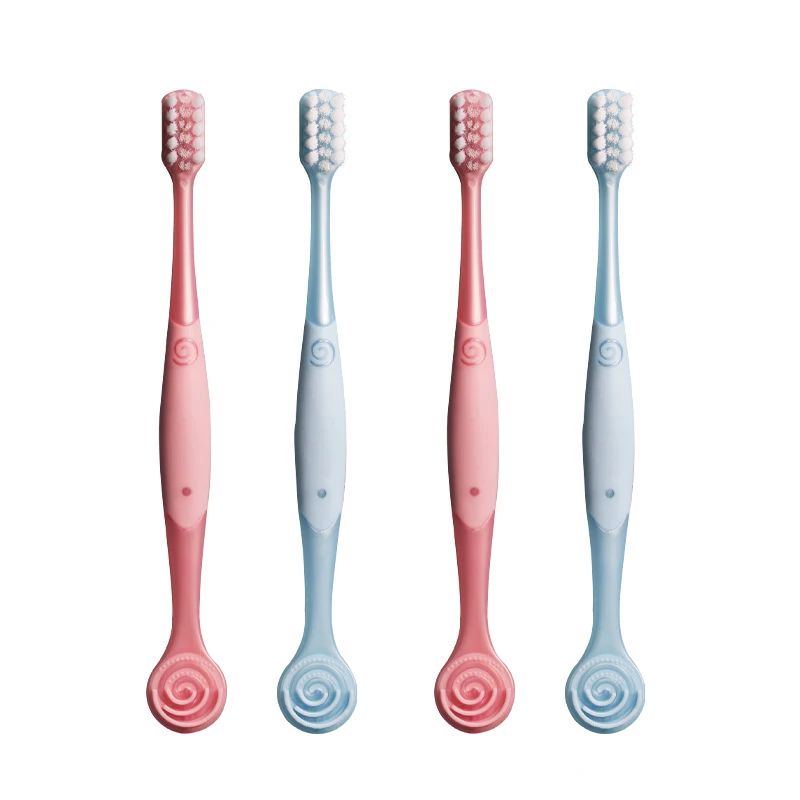 Brosse à dents dentaire à poils souples pour adultes, accolades orthodontiques propres, grattoir à langue, soins de santé buccale