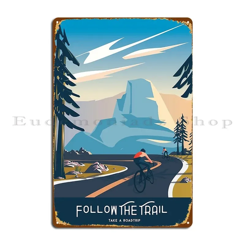 Yosemite National Park Poster Metal Plaque Poster Party Painting Wall Plaque Personalized Garage Tin Sign Poster