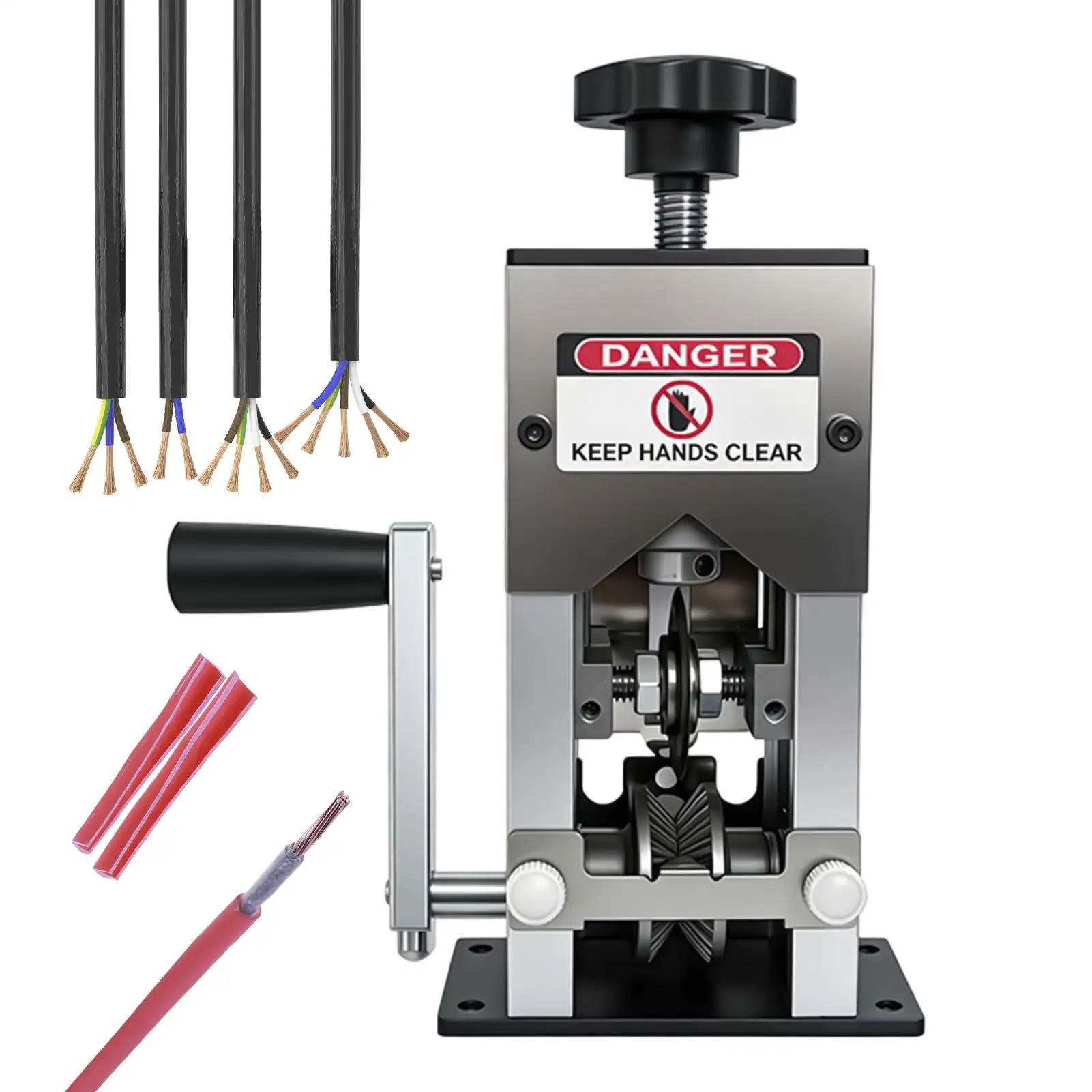 Wire Stripping Machine Portable Alloy Electrical Cable Peeler Tool Copper Wire Stripper For Electricians Machinists Workers