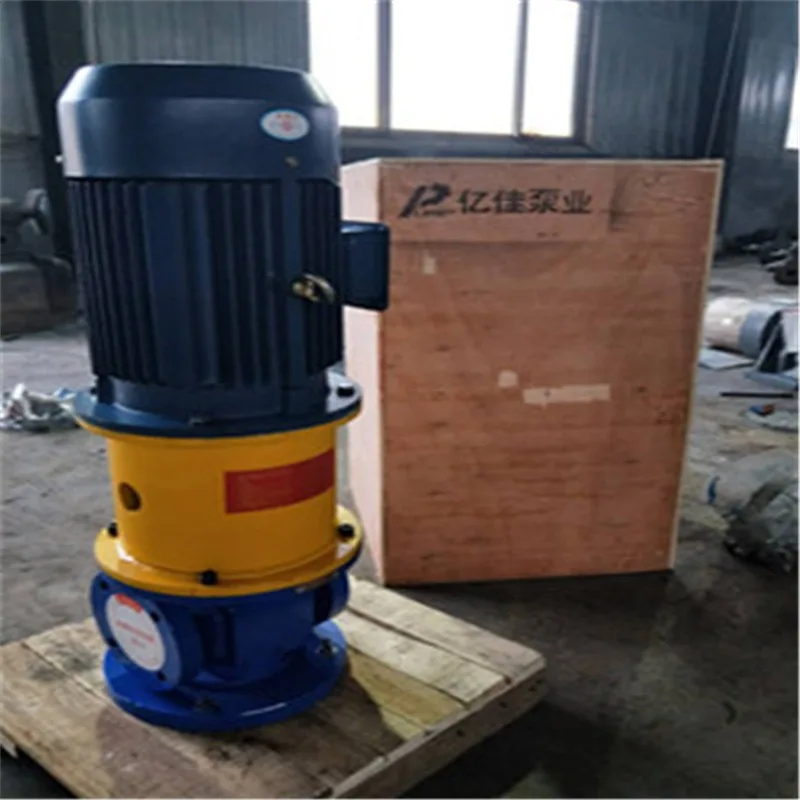 Vertical Arc Gear Marine Lubricating Oil Pump, Large Flow Oil Tanker Unloading Pump