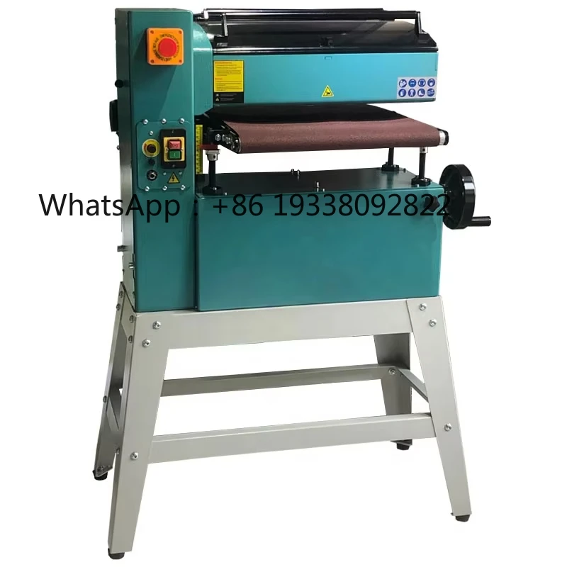 

2026-STR Woodworking Tools Drum Sander Machine Polishing With Wide Brush Belt Sanders for Wood Buffing