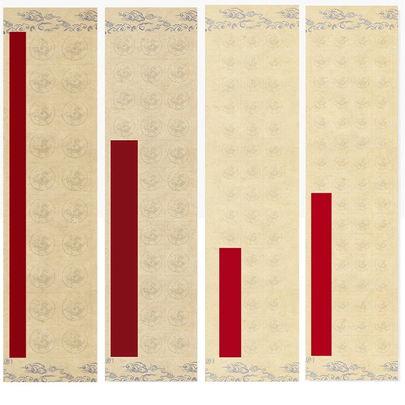 Xuan Paper Chinese Semi-Raw Rice Paper For Chinese Painting Calligraphy Or Paper Calligraphy Paper Handicraft Studying Supplies