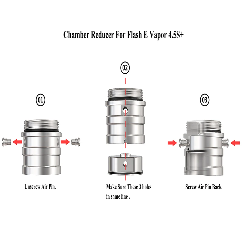 YFTK Flash e Vapor V4.5S+ RTA MTL Atomizer 316ss 23mm 4.5ml Rebuildable Tank z nakrętką z dzwonkiem i pokładem FEV 4.5s+ Akcesoria