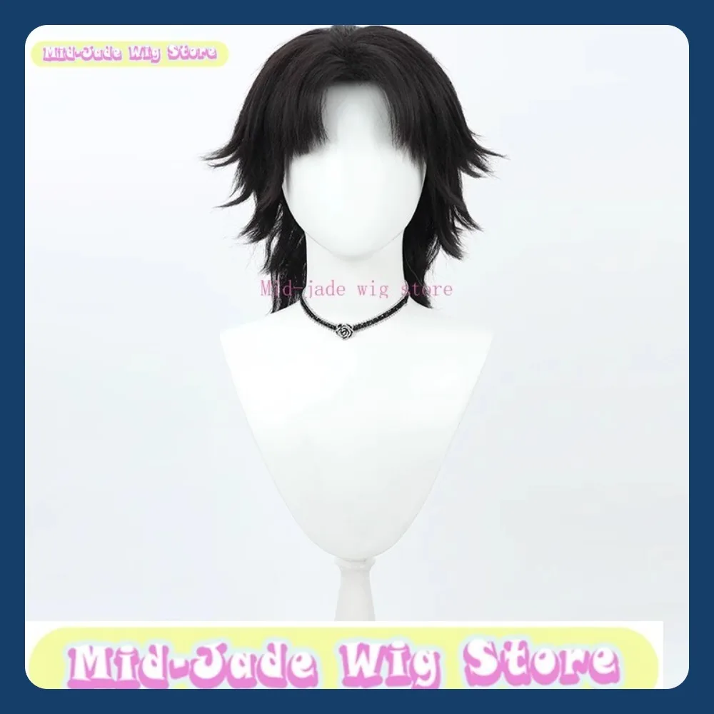 ミッドジェイドウィッグストア FGO グリゴリ・ラスプーチンコスプレウィッグアニメゲームロールプレイングハロウィンコスチューム小道具人工毛