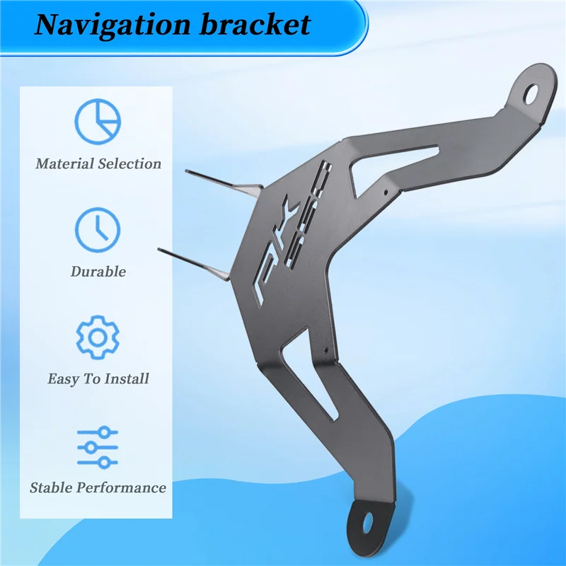

Motorcycle Front Mid Navigation Bracket GPS Mobile Phone For KYMCO AK550 Ak550 AK 550 KYMCO-L94A