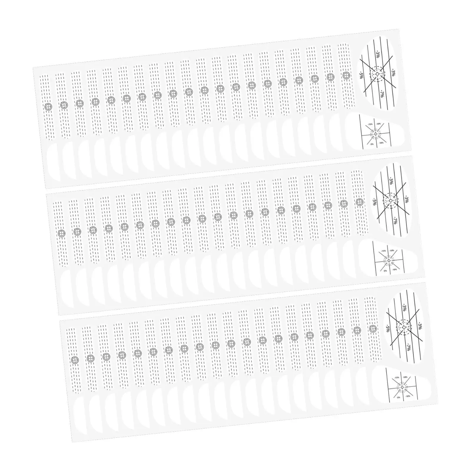 Golf Tape Labels Impact Stickers Swing Trainer Club Marker Practice Supplies for Golf Accessories