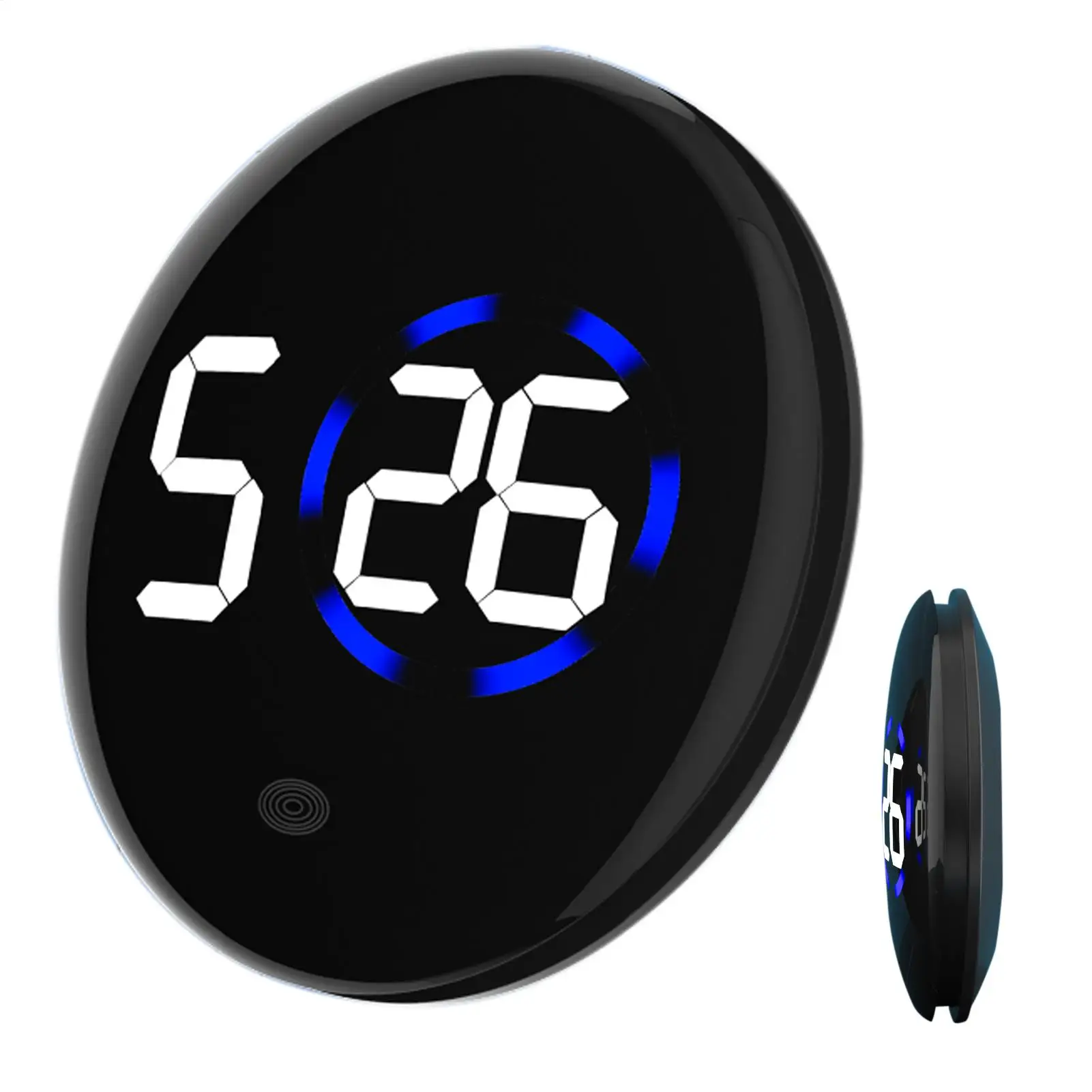 LED Car Dashboard Clock Waterproof Stick on Digital Timer for Car Auto Truck Van Air Vent Mount, Travel Camping Daily Use