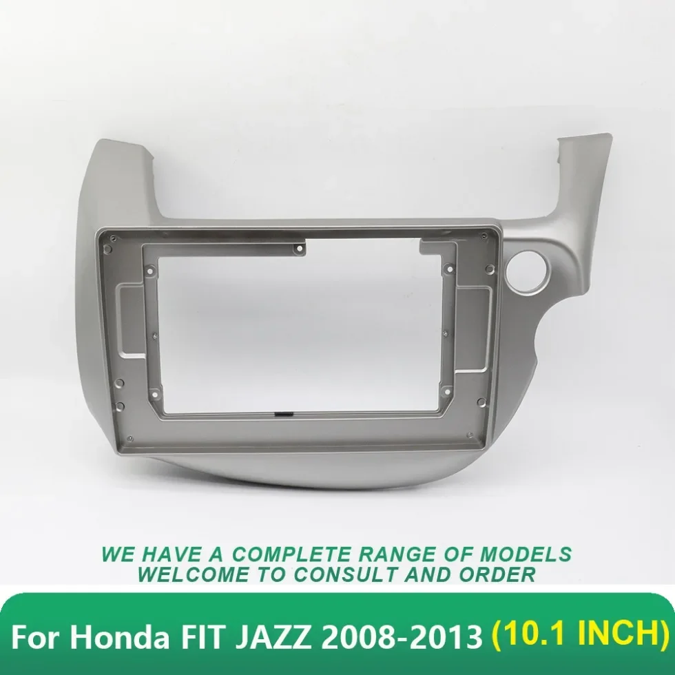 

2Din Car DVD Frame Audio Fitting Adaptor Dash Trim Kits Facia Panel 10.1" For Honda Fit Jazz RW 2008-2013