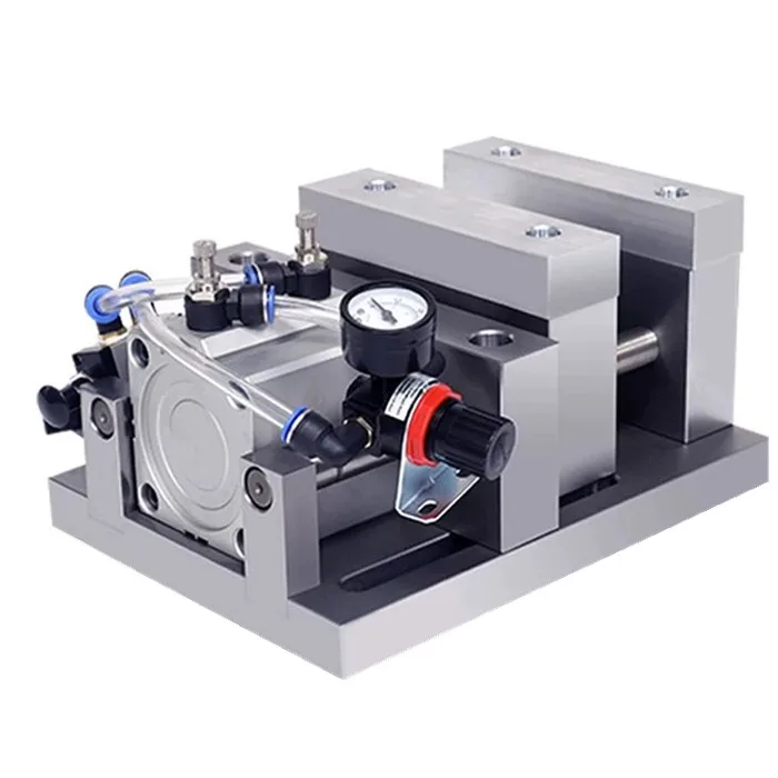 High Precision Heavy Duty Pneumatic Bench Vise - Positioning CNC Milling Grinding Machine Fixture for Drilling Tapping Center