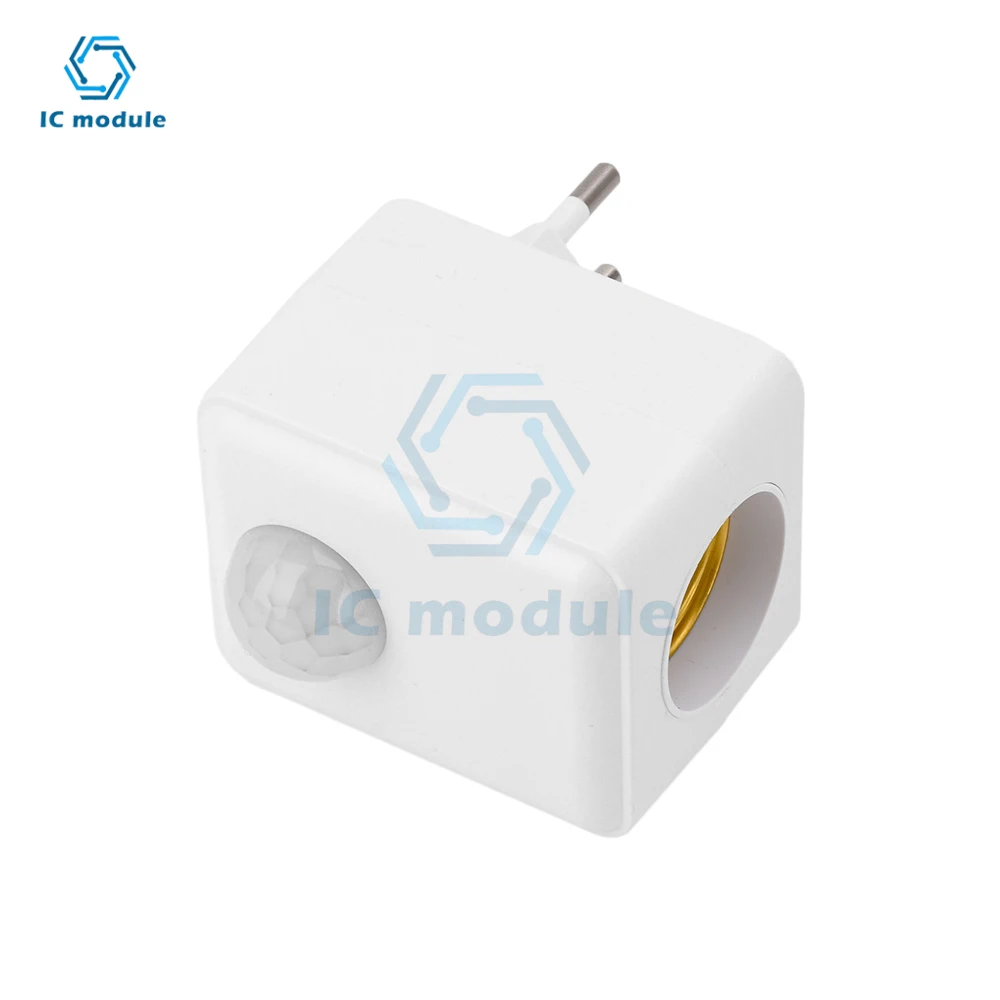 E27 Lamp Holder Adapter Converter Led Human Infrared Sensing Lamp Holder Intelligent Delay Lamp Holder Base