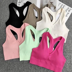 Reggiseno sportivo da donna Top Push Up Fitness Yoga reggiseno intimo Sport Top per donna gilet da corsa traspirante abbigliamento da palestra