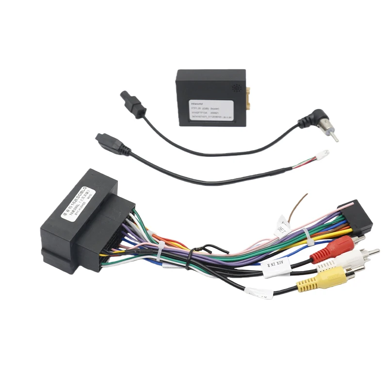 Canbus Box Decoder For Alfa Romeo Giulietta 940 MiTo 2008 - 2023 16 Pin Power Harness Wiring Cable 2 Din GPS Car Radio