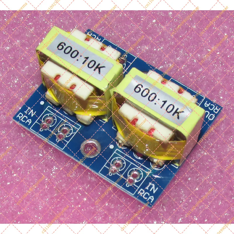 

600Ω:10K Permalloy Audio Signal Boost Isolation Transformer, 4 Times Gain for Audio Microphone