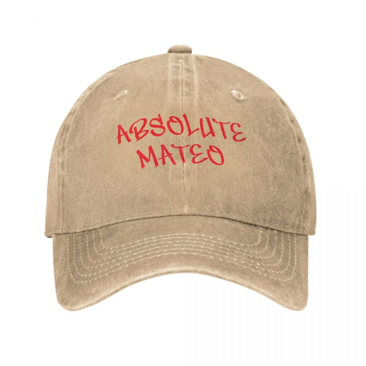 Absolute Mateo Baseball Cap Rave funny hat Sun Hat For Children Christmas Hat Woman Men's