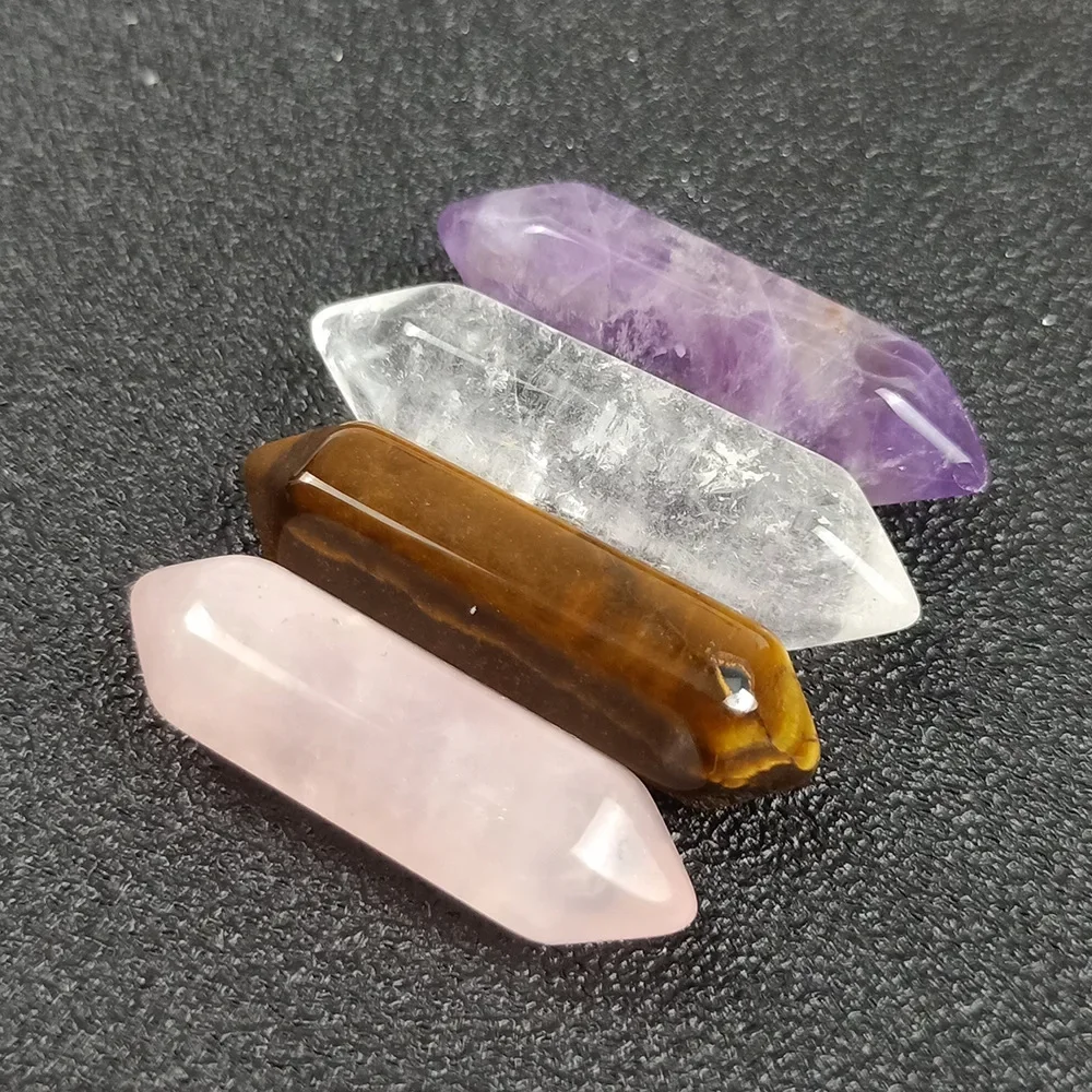 1PC Natural Top Drill Amethyst Crystal Point Quartz Healing Stone Reiki Energy Ore Mineral Crafts Home Decoration Ornament Gift