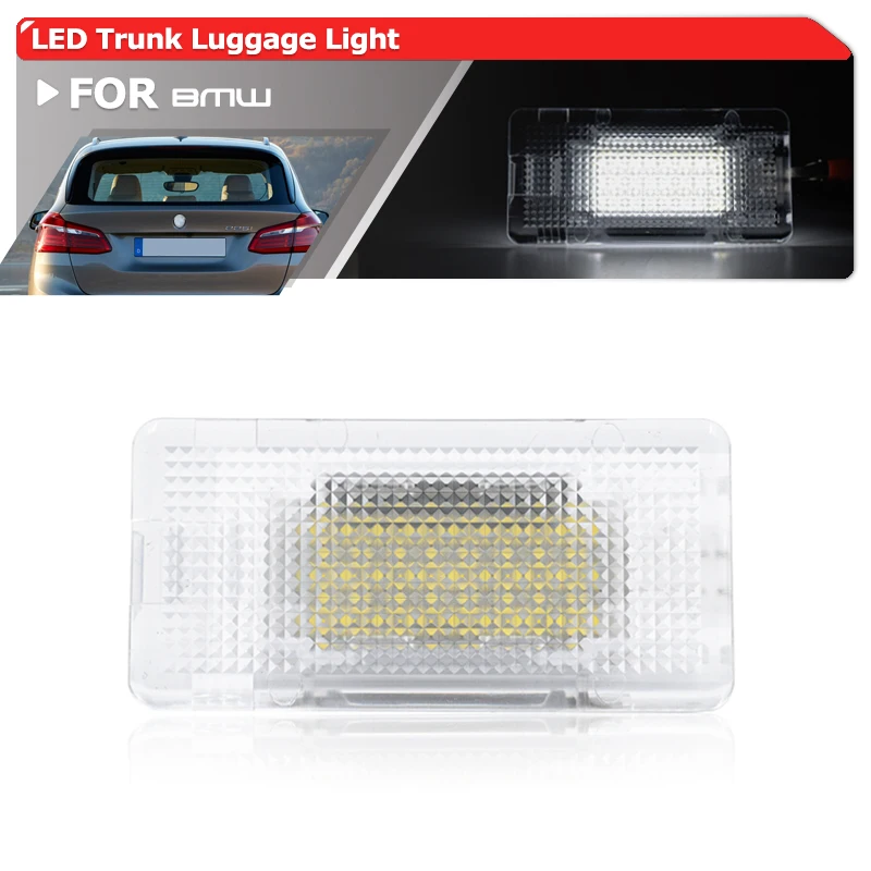 For BMW 2Series F22 14-21 F23 15-21 Active Tourer F45 14-21 Gran Tourer F46 15-22 White LED Trunk Cargo Area Compartment Light