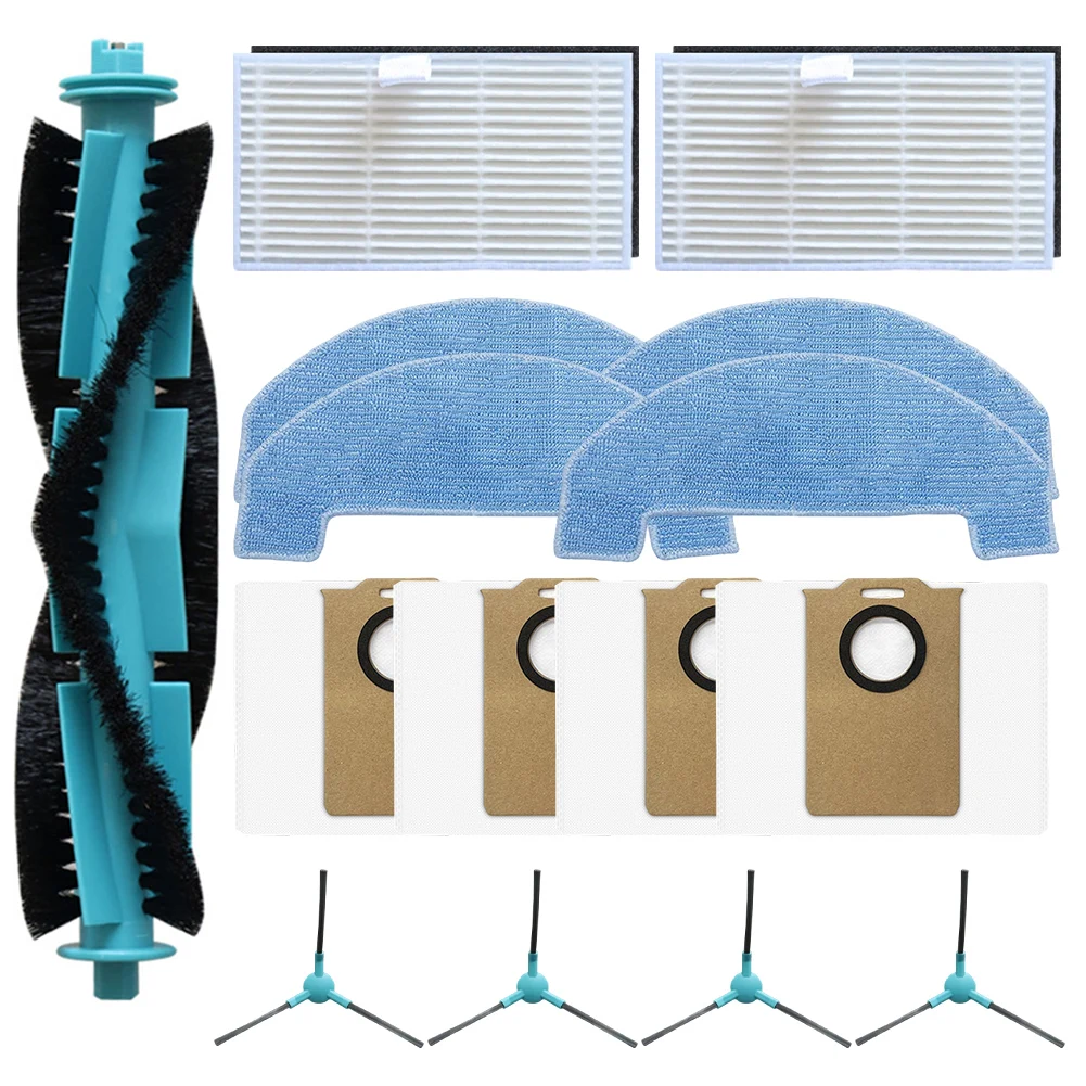Kit For Ultenic For T20  For Pro For Honor S3 R3 Robot Vacuum Cleaner Main/side Brush +mop Clothes Filter Dust Bag Replacement